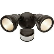 Brink's Dual Head JCD Motion Activated Security Light, Bronze Finish
