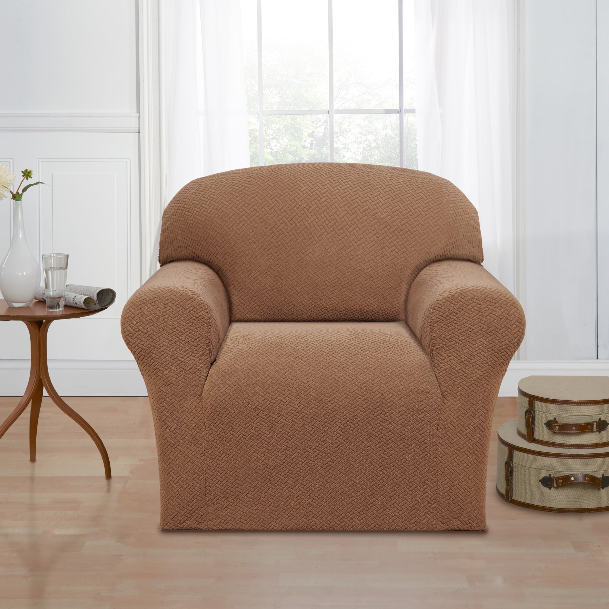 Madison Mason Stretch Slipcover, Chair