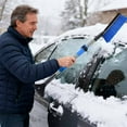 thumbnail image 4 of Hearth & Gear Automobile Retractable Scraper Window Defrosting Winter Ice Removal Scraper Sweeping Brush Frost Scraping Board Removal Car Bumper And Decals Car Bumper Guards Rear Car Bumper Sticker, 4 of 6