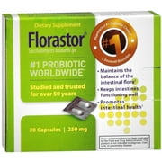 Florastor Capsules 20 Capsules (Pack of 3)