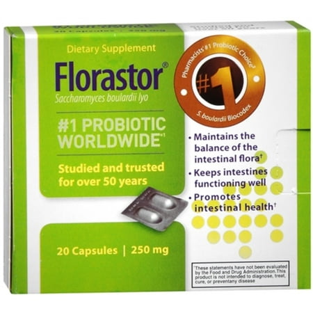Florastor Capsules 20 Capsules (Pack of 3)