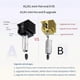 thumbnail image 4 of For A1 Hotend Kit 0.2/0.4/0.6/0.8MM Nozzle Brass, 4 of 5