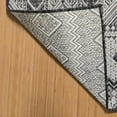 thumbnail image 2 of Savara Talina Indoor/ Outdoor Polypropylene Black Flat Weave Area Rug, 9x13, 2 of 6