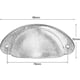 thumbnail image 3 of Set of 20 Vintage Shell Shaped Bronze Furniture Knobs - Iron Handles, with Screws, 3 of 5