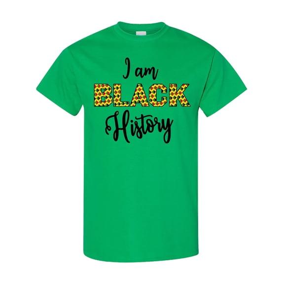 Inktastic I Am Black History T-Shirt