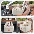 thumbnail image 2 of Asiento para auto para perros GL GLENSLAVE tipo booster para perros de hasta 16 kg, beige, 2 of 7