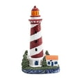 thumbnail image 2 of Figura de faro de resina, modelo de faro para hotel, oficina, dormitorio, recuerdo de fiesta. Rojo, 2 of 9