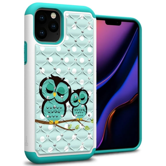 CoverON Apple iPhone 11 Pro Case, Aurora Series Rhinestone Phone Cover