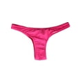 thumbnail image 2 of SAYFUT Sexy Women's Itsy Back Ruched Cheeky Thong Brazilian Bikini Swim Bottom, 2 of 4