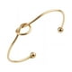 thumbnail image 5 of Pulsera de nudo de amor de acero inoxidable de 2 mm de espesor, pulsera abierta en forma de corazón, pulsera con nudo, brazalete, joyería, 5 of 6