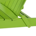 thumbnail image 5 of Carla Acacia Wood Outdoor Folding Adirondack Chair, Set of 2, Light Green, 5 of 9