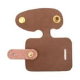 thumbnail image 1 of Miulika Motorcycle Gear Shifter Cover Leather Motorbike Parts Professional Brown Brown S, 1 of 6