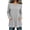 Gray, variant on Mgmyaa Women's Round Neck Long Sleeve Tunic Top with Front Pockets Casual Solid Color Loose Fit Pullover Shirt