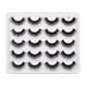 thumbnail image 1 of Pestañas naturales, pestañas postizas, pestañas cortas, pestañas postizas gruesas naturales, 10 pares de pestañas mixtas, pestañas de visón de imitación, pestañas postizas artificiales puras, pestañas, 1 of 3