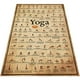thumbnail image 5 of GOOHOCHY Cuadro de pared con postura de yoga, diseño en lienzo, decoración de imagen, póster decorativo de yoga, accesorio para el hogar, 5 of 6
