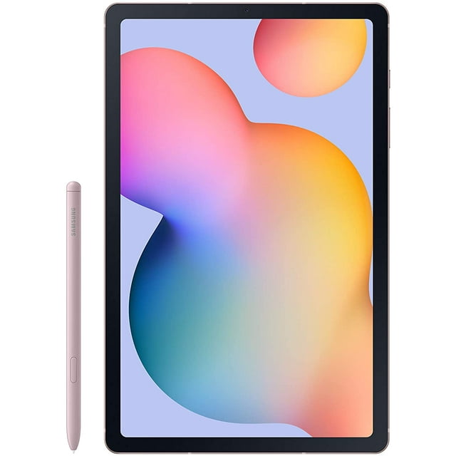 Refurbished (Good) Samsung Galaxy Tab S6 Lite 10.4 Android 128GB Storage - Chiffon Rose (SM-P613NZIEXAR)