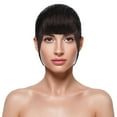 thumbnail image 2 of Frange à Clip Cheveux Humains, Frange à Clip Naturelle pour Filles et Femmes, 2 of 3