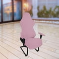 thumbnail image 3 of serony Housse de Chaise de Jeu Douce pour Housses Rotatives Chaise de Jeu d'Ordinateur Housse de Protection Inclinable de Course Housse en polyester pour Chaise de Jeu Rose Clair, 3 of 9