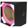 thumbnail image 4 of Two 10-in Woofers plus Two Tweeters and One Horn PINK Empty Chuchera Speaker Enclosure withDual Port, 4 of 7