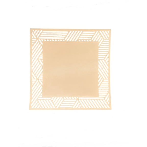 Piazza Hazelnut Double-Sided Coasters set of 4