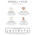 thumbnail image 7 of Kendall + Kylie Blush/Black Smart Watch with Interchangeable Strap and Earbud Set 900263B-40-G12, 7 of 7