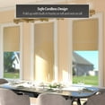 thumbnail image 2 of Red Lantern Matchstick Cordless Window Shade - Natural 24" W, 2 of 8