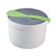 thumbnail image 1 of Arrocera para microondas, olla antiadherente, multifuncional, de 2 l Verde, 1 of 9