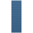 thumbnail image 5 of Ekena Millwork 15"W x 44"H True Fit PVC Horizontal Slat Modern Style Fixed Mount Shutters, Sojourn Blue (Per Pair - Hardware Not Included), 5 of 9