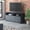 Gray-single, variant on ATJafurn 94.5''W Gray TV Stand for 75/85/95 inch TV with Storage, Modern Wooden Entertainment Center with Shelves and Cabinets for Home and Office