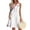 White, variant on Women's Casual Summer Dress, Sleeveless Round Neck Sundress with Patriotic Print, Lightweight Outfit for Travel and Festivals,Black L