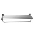 thumbnail image 5 of 1pc Hotel Bathroom Wall Mounted Towel Rack Double Towel Rack Shelf, 5 of 5