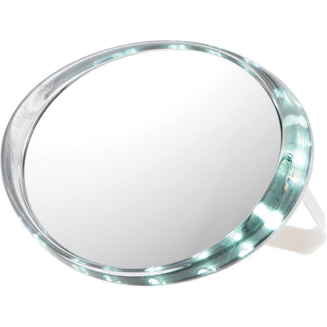 Rucci M882 12x Magnification Stand Or Suction Wall Mount Led Mirror