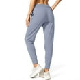 thumbnail image 4 of XUNKUSGA Joggers for Women Lightweight Casual Breathable Running Sweatpants Athletic Tapered Casual Pants for Workout Womens Joggers With Pockets, 4 of 9