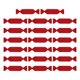 thumbnail image 1 of Uxcell 20pcs Tela de Raspador de Vinilo de 5 Pulgadas, Pre-Cortada, Autoadhesiva, Reemplazo de Fieltro para Herramienta de Aplicación de Raspador, Rojo, 1 of 7
