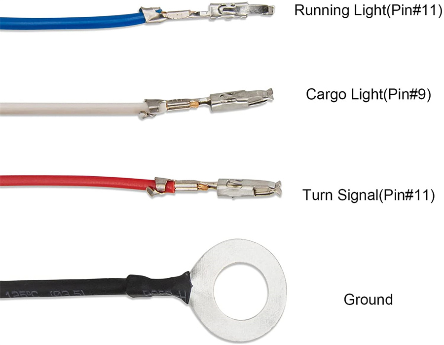 2x Tow Mirror Wiring Harness Kit For 1518 Chevy Silverado GMC Sierra