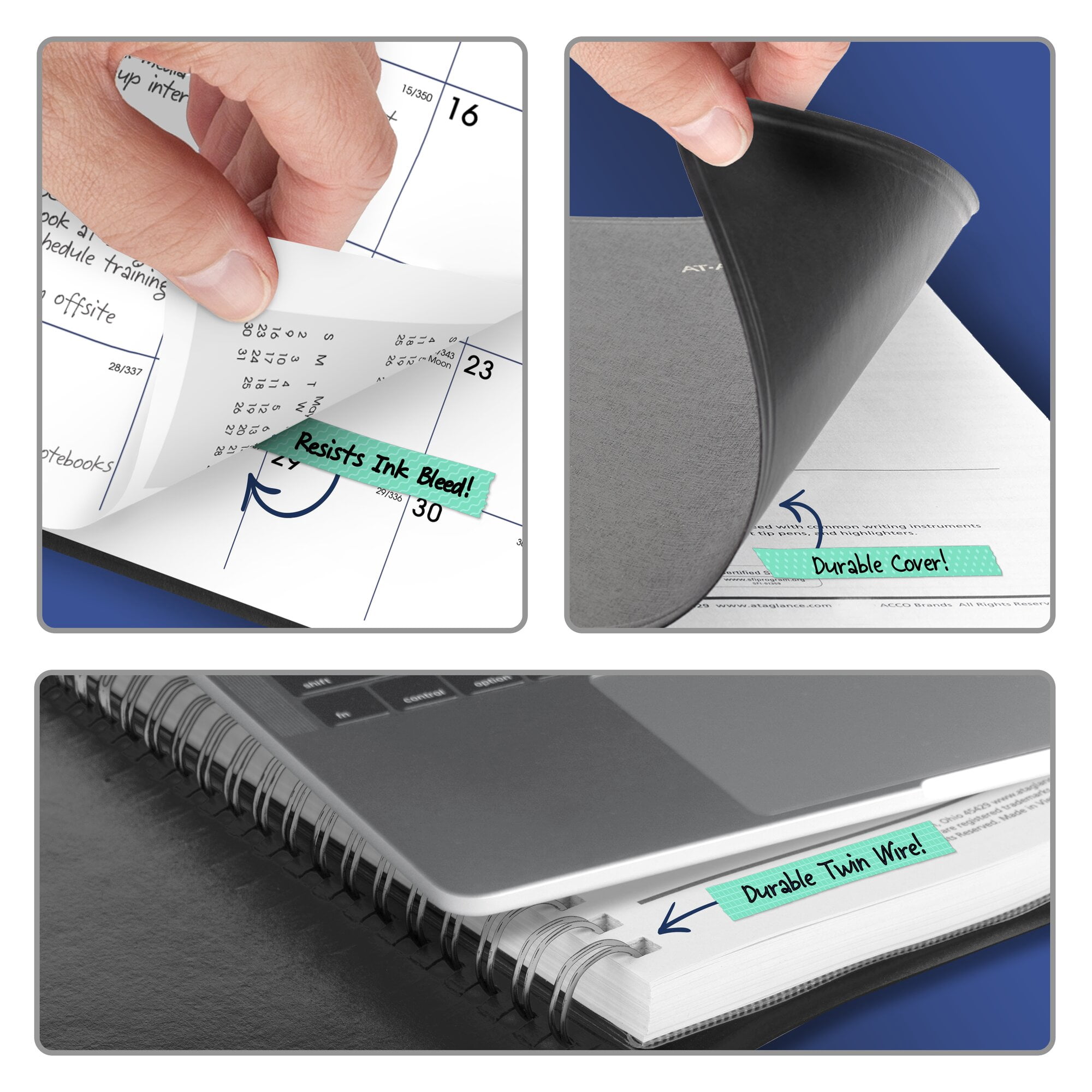 AT-A-GLANCE DayMinder 2027 Monthly Planner Black Medium 7 x 8 34 - Monthly