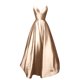thumbnail image 3 of Vestido de noche sexy sin mangas con cuello en V para mujer - Minivestido con tirantes, poliéster, conjunto para fiesta de verano, 3 of 4