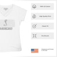 thumbnail image 6 of Shelby Logo Honeycomb Grille Women's V-Neck T-shirt Mustang Cobra GT Muscle Car GT500 GT350 Performance Powered by Ford Tee, 6 of 7