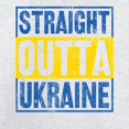 thumbnail image 3 of CafePress - Straight Outta Ukraine Support Ukrain Sweatshirt - Kids Sweatshirt, Youth Crew Neck Sweatshirt, 3 of 4