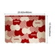 thumbnail image 3 of Felpudo de San Valentín | Felpudo absorbente de poliéster antideslizante para puerta de entrada, 40,6 x 60,9 cm | Felpudo de cocina resistente a la suciedad para entrada, porche, baño, lavandería,, 3 of 6