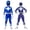 Billy Cranston, variant on Guvpev Blue Ranger Costume, Halloween Cosplay Dress Up Outfit, 3D Spandex Superhero Bodysuit Jumpsuit for Halloween Party Cosplay & Fancy Dress Up
