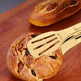 thumbnail image 6 of Bowayaoa Kitchen Cooking Tongs Stainless Steel Grill Clamp Spatula for Flipping Bread Steak Fish Toast-Sliding Buckle Push Pull Design Barbecue Food Clip, 6 of 7