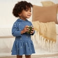 thumbnail image 2 of Gerber Baby Girl Hooded Dress and Diaper Cover Outfit Set, 2-Pice, Sizes 0/3 Months - 24 Months, 2 of 8