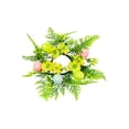 thumbnail image 2 of Mini Easter Wreath for Front Door, Artificial Easter Wreath, 11.8 inch Mini Spring Artificial Easter Egg Wreath, for Door Wall Porch Farmhouse Decor, 2 of 5