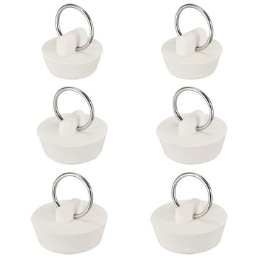 Uxcell 3 Sizes Rubber Sink Drain Stopper Plug 0.91"/1.04"/1.14" 1Set (6Pcs)
