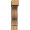 thumbnail image 2 of Ekena Millwork 8"W x 36"D x 36"H Funston Block Rough Sawn Bracket w/ Offset Brace, Western Red Cedar, 2 of 25