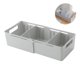 thumbnail image 5 of Caja De Almacenamiento De Escritorio Con 2 Particiones Desmontables, Contenedor De Almacenamiento Retráctil, Organizador De Ropa Interior Para Dormitorio, Armario De Estudio sonducket HA017666-00, 5 of 7