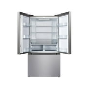 Hamilton Beach 20.3 cu. ft. Frost-Free French Door Refrigerator, Platinum HZ7602