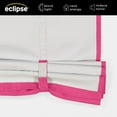 thumbnail image 4 of Eclipse Kendall Tie-Up Blackout Window Curtain Valance, 63 In long x 42 In wide, Raspberry, 4 of 5