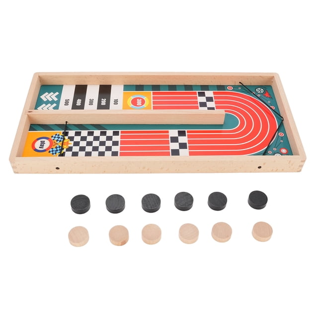 Table Hockey Game, Interactive Dual Player Fast Sling Hockey Game for Kids Adults